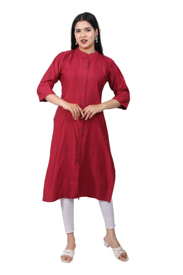 A-Line Silk Kurta: Effortless Elegance and Vibrant Hues