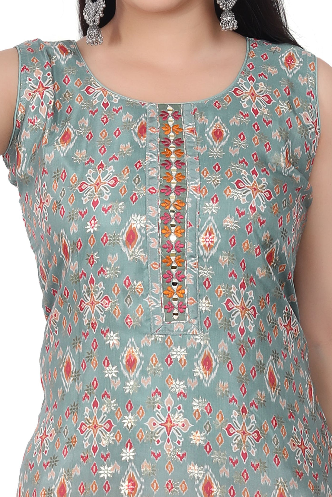 Digital Printed Twin Color Fiesta Kurti